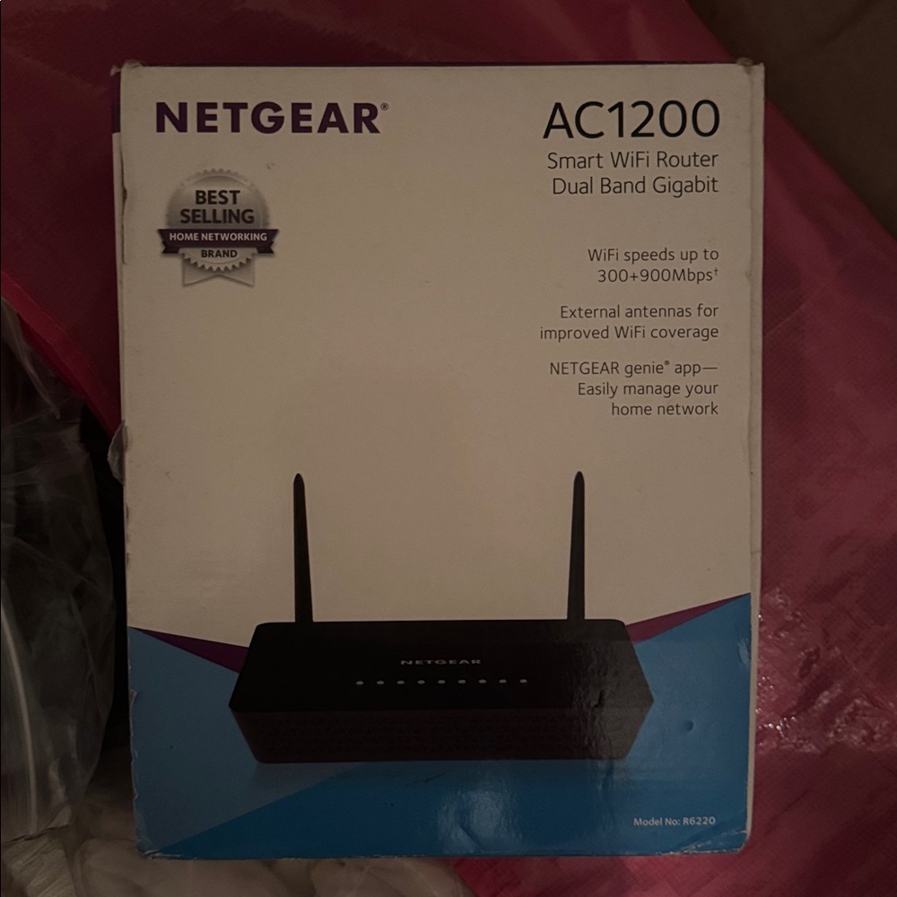 Netgear WiFi Router R6300 Dual Band Gigabit 1750 Mbps in OEM Original Box
